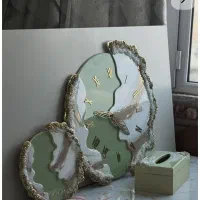 تابلو و ساعت های رزینی|تابلو، نقاشی، عکس|پارسآباد, |دیوار