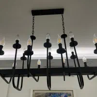 لوستر لاینر مدرن ۱۴ شاخه