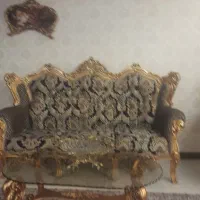 مبلمان استیل ۹ نفره|مبلمان خانگی و میز عسلی|شازند, |دیوار