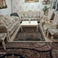 مبل استیل ۱۰ نفره همراه با میز