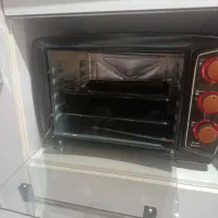 توستر دو سینی و سیخ جوجه گردان