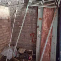 درب اهنی حیاطی سالم