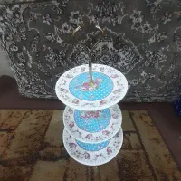 شکلات خوری چینی سه طبقه