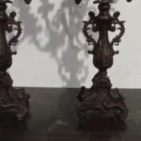 شمعدانی قدیمی چدن|کلکسیون و سرگرمی|زاهدان, |دیوار