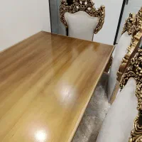 مبل استیل سلطنتی ۷ نفره با ناهارخوری|مبلمان خانگی و میز عسلی|محمدشهر, ولدآباد|دیوار