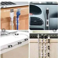 نظم دهنده کابل و سیم دیگه نگران نباش بسته 20 عددی|ابزارآلات|اصفهان, ابر|دیوار