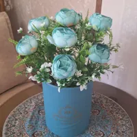 باکس و گلدان گل مصنوعی نو با قیمت استثنایی