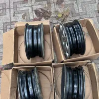 ۴ عدد رینگ ۲۰۶ فابریک  سایز ۱۴|قطعات یدکی و لوازم جانبی|رشت, کاکتوس|دیوار