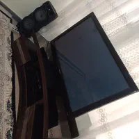 آل سی دی ۴۶ پاناسونیک همراه با میز|تلویزیون و پروژکتور|ایذه, |دیوار