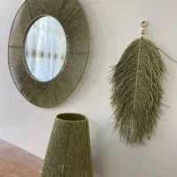 لوستر وآباژور رافیا ترک|چراغ خواب و آباژور|بروجرد, |دیوار