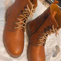 بوت چرمی زنانه ( نو) - سایز ۴۰|کیف، کفش، کمربند|سیرجان, |دیوار