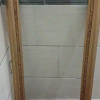 قاب چوبی طلایی