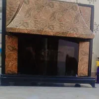 بخاری گازی مهیاگاز۴۰هزار  بزرگ طرح شومینه در حدنو