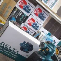 پمپ آب نیم اسب بخار دلتا شفت استیل