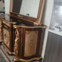 کنسول شیک وزیباطلایی|بوفه، ویترین، کنسول|تهران, آذری|دیوار