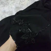 چادر عربی ندا قطر جواهر دوزی شده نو