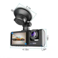 دوربین ثبت وقایع ۳ لنز مموری خور full hd|قطعات یدکی و لوازم جانبی|مشهد, هنرور|دیوار