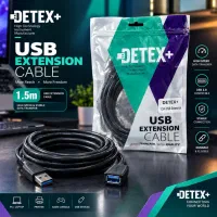 کابل افزایش USB DETEX+ یک و نیم متری