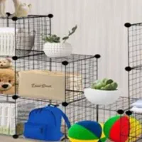 قفسه مشبک پرنده حیوان خانگی کتاب عروسک لباس