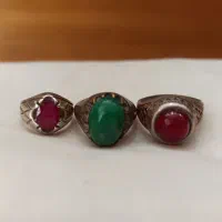 سه عدد انگشتر