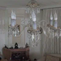 لوستر کریستالی مدل باکارات...۳عدد|لوستر و چراغ آویز|کرج, کیانمهر|دیوار