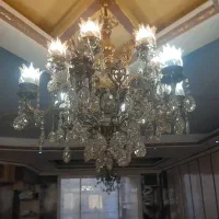 لوستر برنزی اصل ۱۲شعله ۲عدد