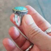 انگشتر فیروزه و عقیق|جواهرات|شیراز, شهرک ولیعصر|دیوار