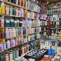 تراول ماگ دسته بغل لیزری فلاسک قمقمه تراولماگ قمقه