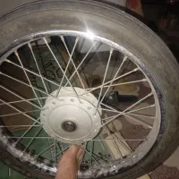 چرخ با لاستیک جلو