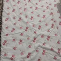 لحاف تک نفره ..پشم شترو دونفره پنبه ای|رختخواب، بالش، پتو|چهارباغ, |دیوار