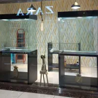 ویترین طلا و پیشخوان