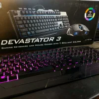 کیبورد گیمینگ کولر مستر Cooler Master Devastator 3|قطعات و لوازم جانبی رایانه|اصفهان, خواجو|دیوار