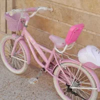 دوچرخه ۲۰ دخترانه صورتی در حد نو|دوچرخه، اسکیت، اسکوتر|قم, نیروگاه|دیوار