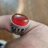 انگشتر عقیق سرخ