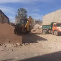 خاکبرداری وشفته تخریب بیل بکهو  حفر کانال...