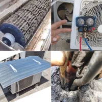 سرویس باد‌گرم کولرگازی شارژگاز آبریزی نصب تعمیرکار