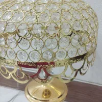 آباژر طلایی ونگینی|چراغ خواب و آباژور|شاهین‌شهر, شهرک ردانی پور|دیوار