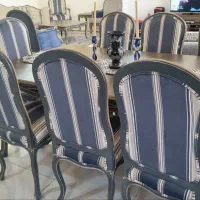 مبل نئوکلاسیک و نهارخوری 8 نفره الیزه|حراج|رشت, دروازه لاکان|دیوار