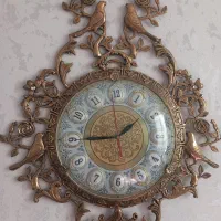 ساعت دیواری برنز در حد نو