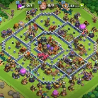 چهار عدد اکانت کلش آف کلنز