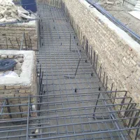 ارماتور بندی اسکلت فلزی