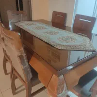 سرویس نهار خوری 6نفره تمام چوب
