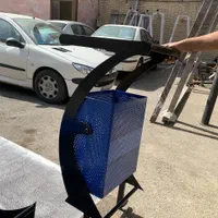 سطل زباله پارکی گالوانیزه سطل زباله بزرگ شهری|عمده‌فروشی|تهران, اباذر|دیوار
