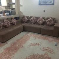 مبل راحتی ۷نفره|مبلمان خانگی و میز عسلی|اصفهان, ملک‌شهر|دیوار