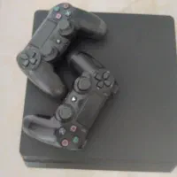 ps4 slim دو دسته فول بازی  اکانتی 1 ترابایت