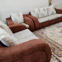 مبل هفت نفره کاملاسالم ،محکم ودرحدنو.|مبلمان خانگی و میز عسلی|شیبکوه (فارس), |دیوار