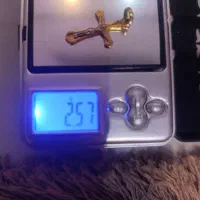 مدال (پلاک) طلا صلیب|جواهرات|پرند, فاز ۲|دیوار