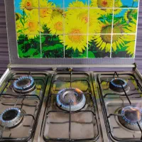 گاز پنج شعله طرح فر مدل ساینا|اجاق گاز و لوازم برقی پخت‌وپز|یاسوج, |دیوار