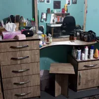 فروش فوری ست میز آرایش دراور و پاتختی تمیز
