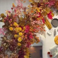 دیزاین شب یلدا وکریسمس وگل آرایی مراسم|خدمات پذیرایی، مراسم|ری, بازار گل خاوران|دیوار